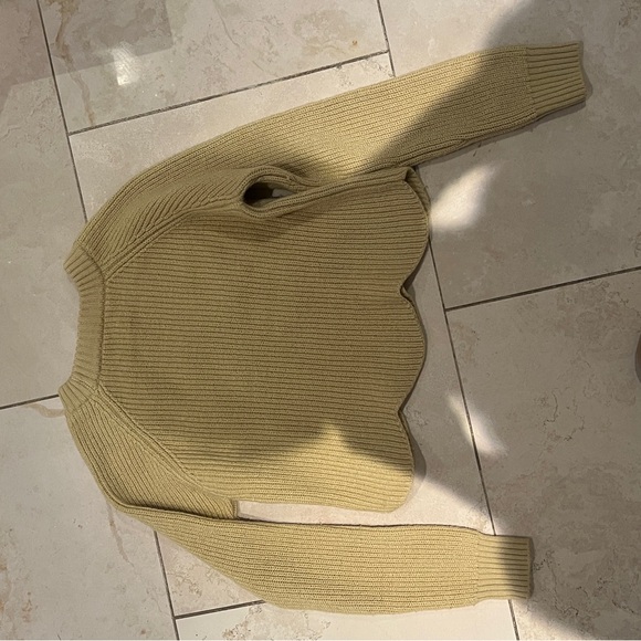 Cropped yellow knit - Picture 3 of 3